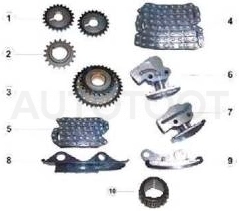 Комплект цепи ГРМ CG10 / CG12 / CG13 / CGA3