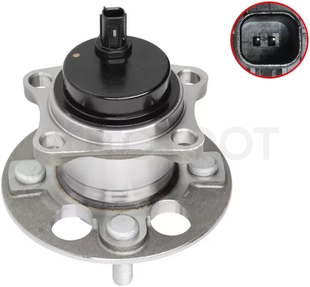 Ступичный узел задн. TOYOTA VITZ KSP90,NCP9#,SCP90/RACTIS NCP10#,SCP100/BELTA #SP92 05- (с ABS)