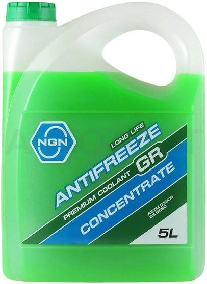 Антифриз NGN концентрат GR зеленый 5л