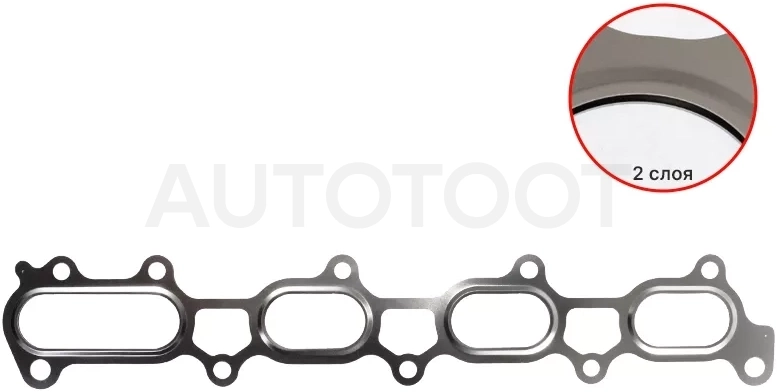 Прокладка выпускного коллектора MITSUBISHI L200/PAJERO/MONTERO SPORT 4D56 HP 2.5 08