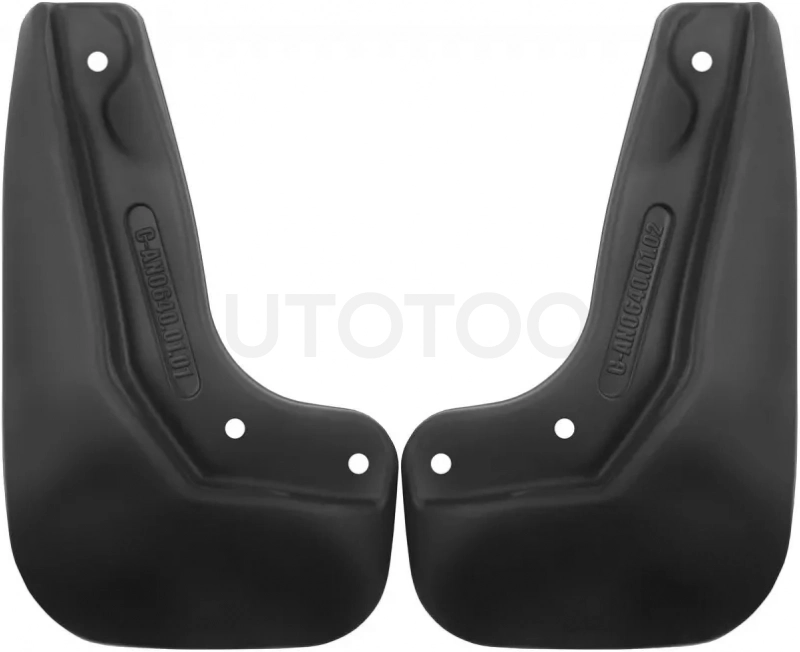 Брызговики передние для FORTHING T5 Evo 2023 - 2 шт.(standard) / Фортинг Т5 Эво
