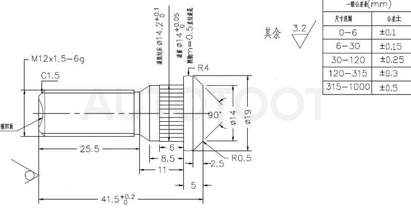 Шпилька задней ступицы -0184005PCS10 Febest для TOYOTA CARINA, TOYOTA CARINA E, TOYOTA CORONA, TOYOTA CELICA, TOYOTA COROLLA, TOYOTA COROLLA CERES, TOYOTA SPRINTER MARINO, TOYOTA COROLLA SPACIO, TOYOT