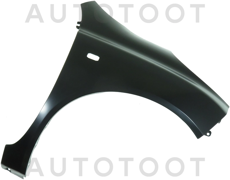 Крыло переднее правое (с отверстием под повторитель) -  для NISSAN MARCH