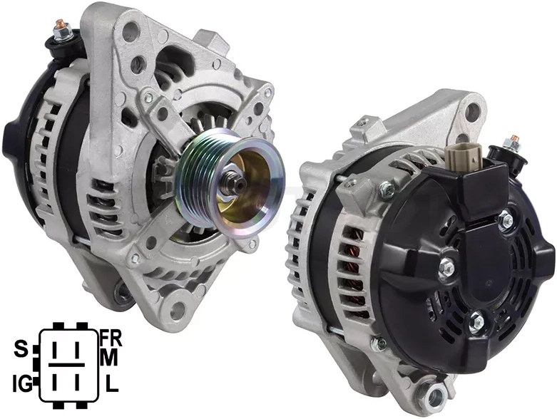 Генератор TOYOTA HILUX SURF/LAND CRUISER PRADO 05-15 1GRFE 12V 100A