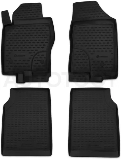 Коврики в салон NISSAN Navara, 2010-2015, 4 шт. (полиуретан) / Ниссан Навара - Артикул CARNIS10043H - Производитель Element - Фото, Отзывы, Цены
