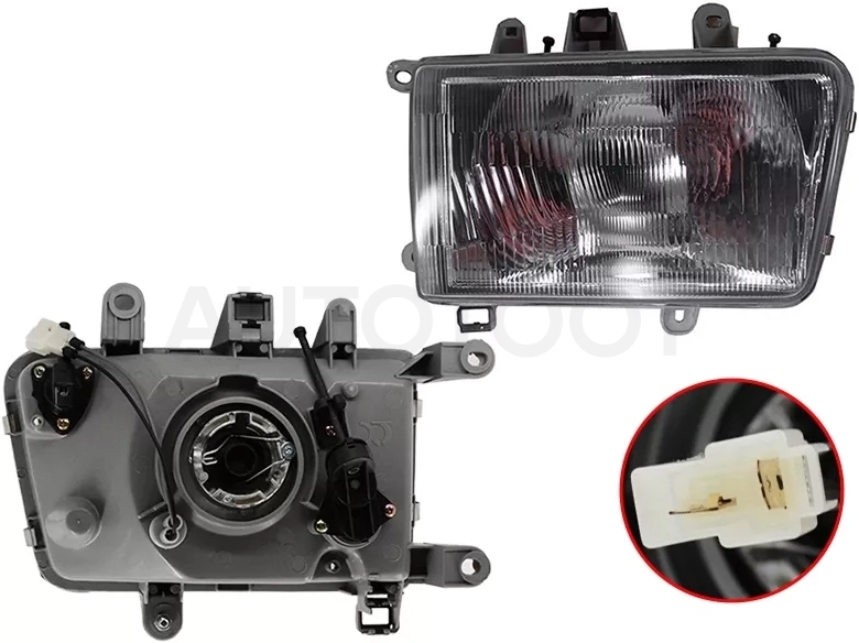 Фара Toyota Hilux Pick Up 91-94 / 4Runner 92-95 / Hilux Surf 91-95 (Справа)