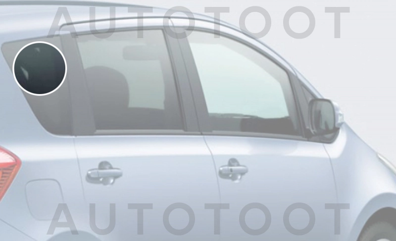 Стекло багажника боковое заднее правое -  для TOYOTA RACTIS