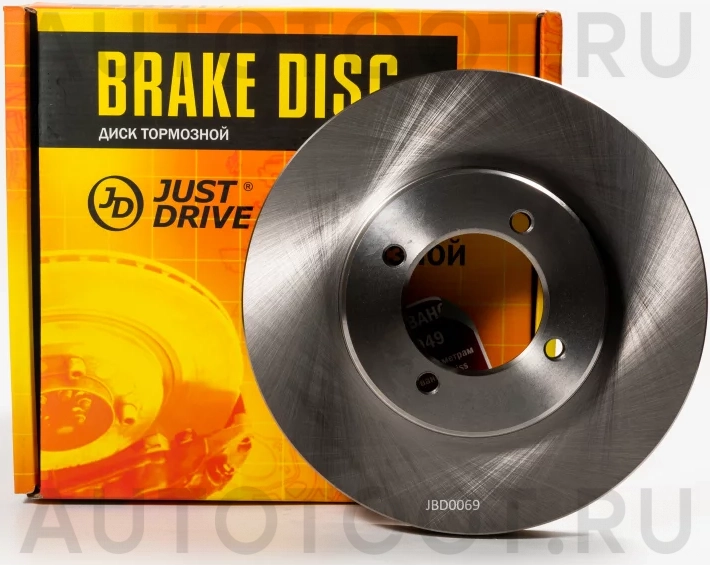 Диск тормозной передний DF4521 (255x25) 4 отв - Артикул JBD0069 - Производитель Just Drive - Фото, Отзывы, Цены