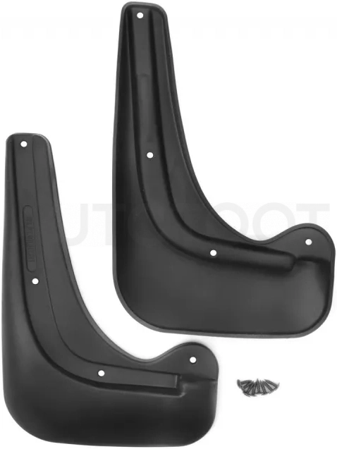Брызговики задние для PEUGEOT 408 2012-2017, 2 шт. (standard) / Пежо