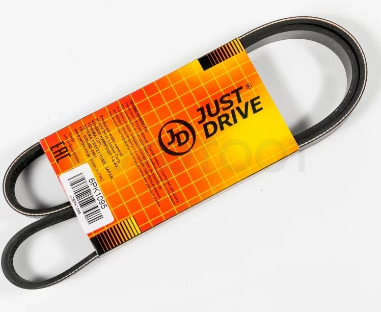 Ремень поликлиновый JD - Артикул 6PK1095 - Производитель Just Drive - Фото, Отзывы, Цены
