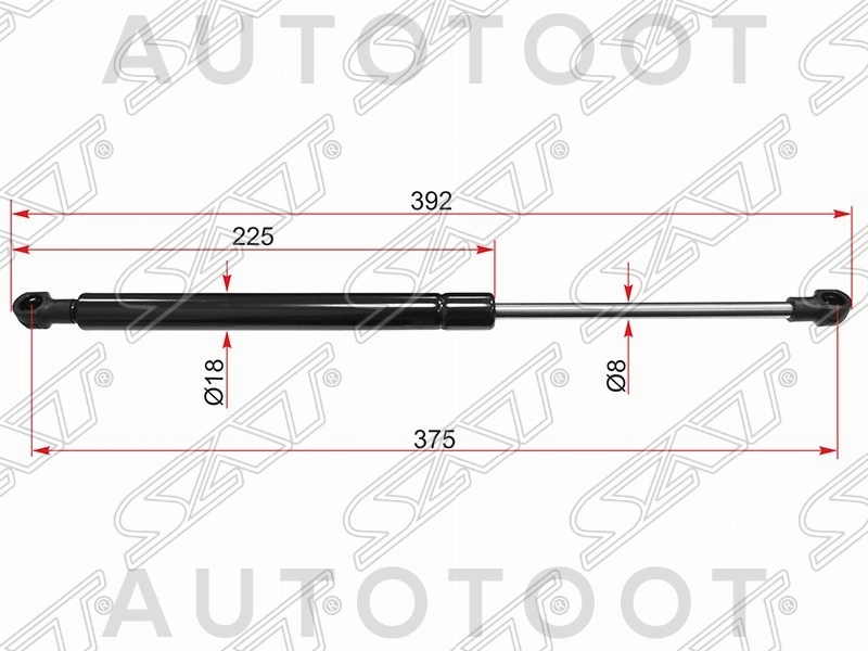 Амортизатор капота левый=правый -  для BMW 1SERIES