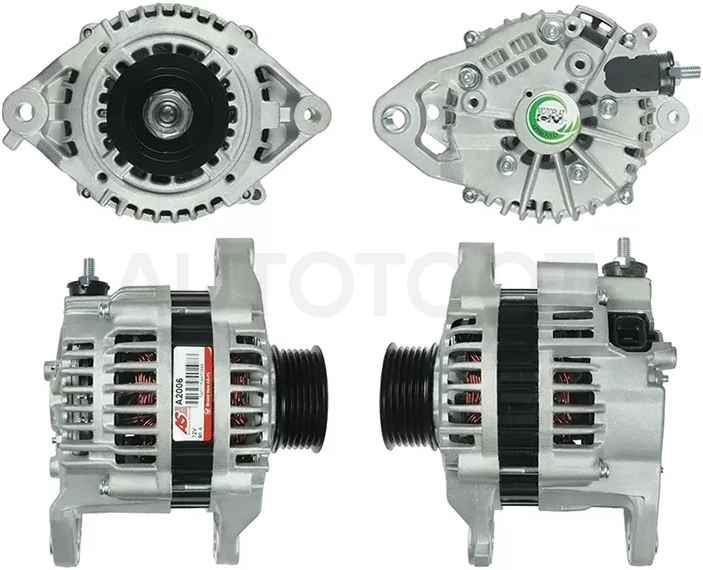 Генератор NISSAN ALMERA N16 00-/PRIMERA 99-02 QG18DE/QG15DE 12V 80A