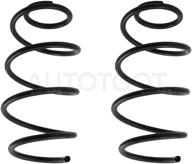 Пружина подвески (2шт комплект) передняя HYUNDAI IX35/KIA SPORTAGE 10-2WD/4WD