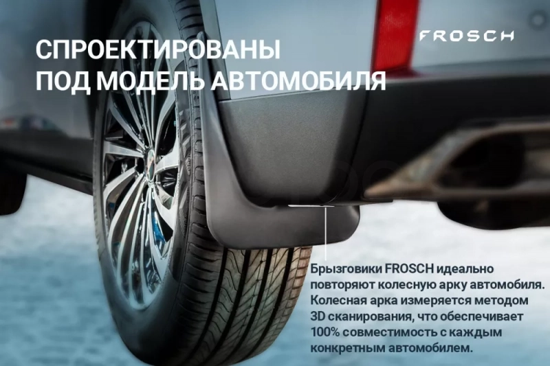 Брызговики передние FIAT 500, 2007-2011 2шт. (optimum) в коробке / Фиат - Артикул FROSCH1512F11 - Производитель Frosch - Фото, Отзывы, Цены