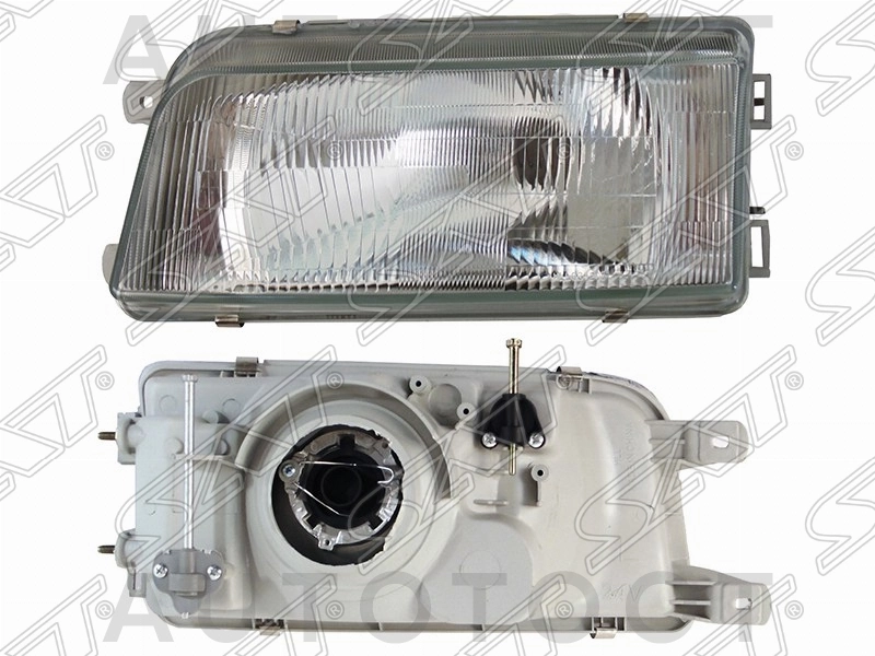 Фара левая -  для MITSUBISHI CHARIOT, MITSUBISHI RVR