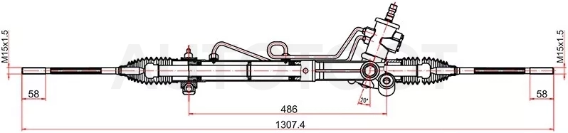 Рейка рулевая TOYOTA CAMRY ACV30/WINDOM 01-06 RHD - Артикул ST4420033380 - Производитель Sat - Фото, Отзывы, Цены