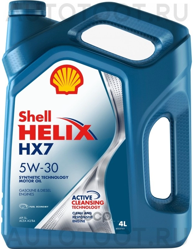 Масло моторное полусинтетическое Helix HX7 5W-30 4л - Артикул 550046351 - Производитель SHELL - Фото, Отзывы, Цены