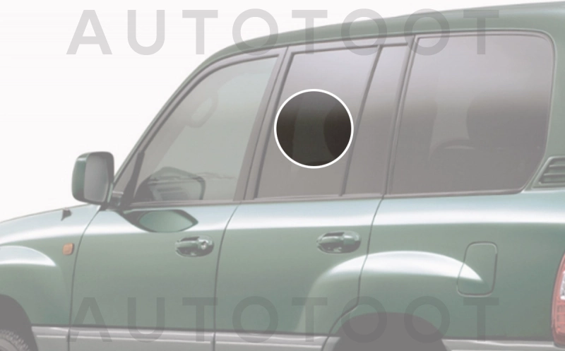 Стекло заднее левое опускное -  для TOYOTA LAND CRUISER, LEXUS LX470