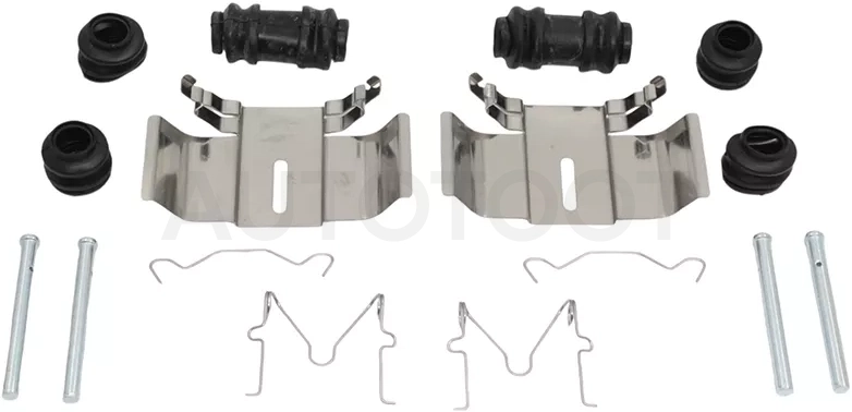 Комплект монтажный тормозных колодок RR TOYOTA RAV4 00-05/NISSAN TERRANO 93-06
