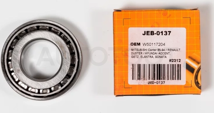 Подшипник шариковый (ПОДШИПНИК ДИФФЕРЕНЦИАЛА NISSAN DUSTER / RENAULT / HYUNDAI ACCENT, GETZ, ELANTRA - Артикул JEB0137 - Производитель Just Drive - Фото, Отзывы, Цены