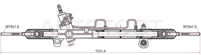 Рейка рулевая Toyota CAMRY 01-/LEXUS ES300 (диски R16) LHD - Артикул ST4425033320 - Производитель Sat - Фото, Отзывы, Цены