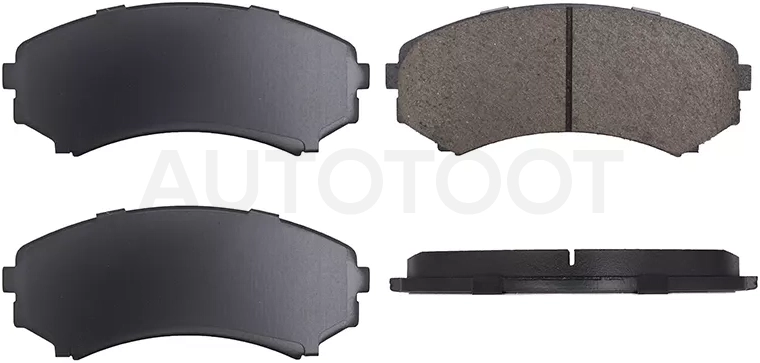 Колодки тормозные (Спереди) Mitsubishi Pajero 91-20 / Mazda Bongo Friendee 95-01 / B-Series 98-06 / MPV 95-99 / Mitsubishi Grandis 03-09 / Montero 00-06 / Proudia 99-01