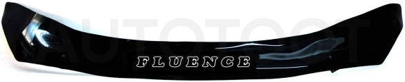 Дефлектор капота (мухобойка) -  для RENAULT FLUENCE
