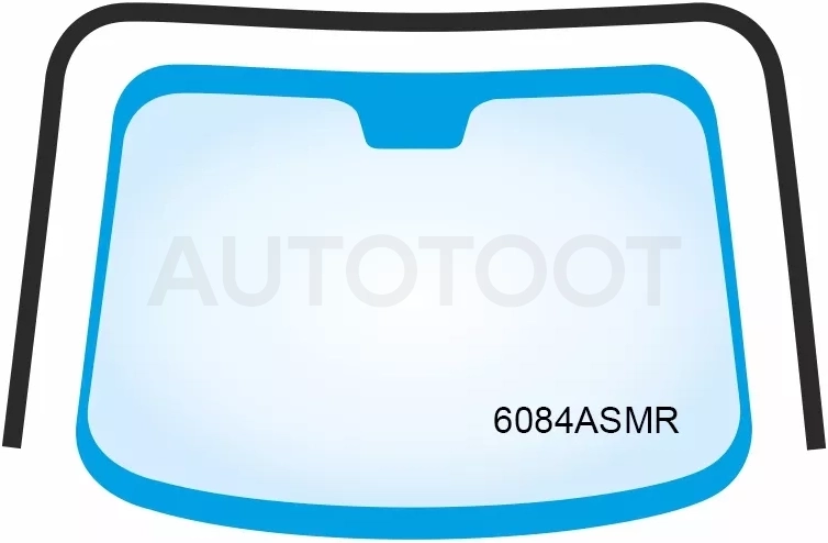 Молдинг лобового стекла (П-образный/ Железная крыша) Nissan Qashqai 13-22 / Rogue Sport 17-24