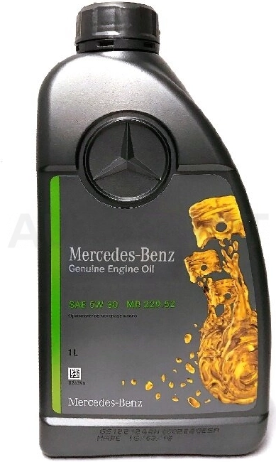 5W-30 моторное масло MB229.52 1л. - Артикул A000989800211BMER - Производитель Mercedes - Фото, Отзывы, Цены