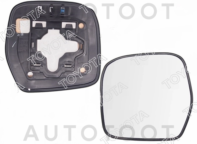 Полотно зеркала левое -  для TOYOTA LAND CRUISER