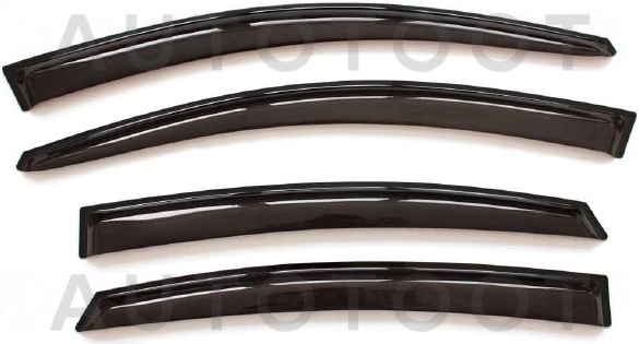 Ветровики, комплект 4 шт. -  для NISSAN ALMERA, NISSAN BLUEBIRD SYLPHY