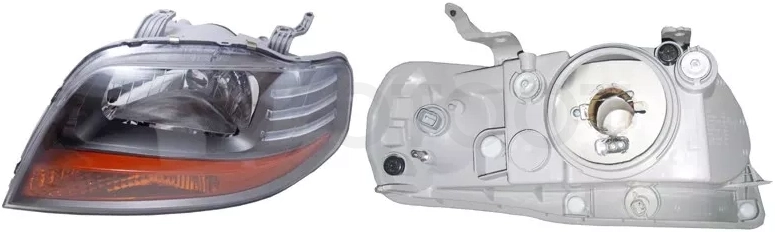 Фара Chevrolet Aveo 02-09 (Слева/ Ручная регулировка/ 5D HBK/4D SED)