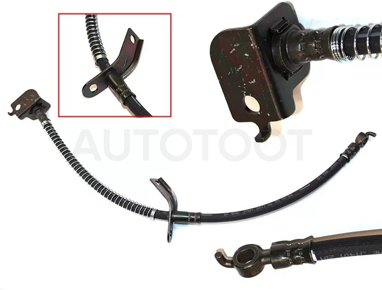 Шланг тормозной передний (Таиланд) KIA CEED 09- RH - Артикул ST587321H000 - Производитель Sat - Фото, Отзывы, Цены