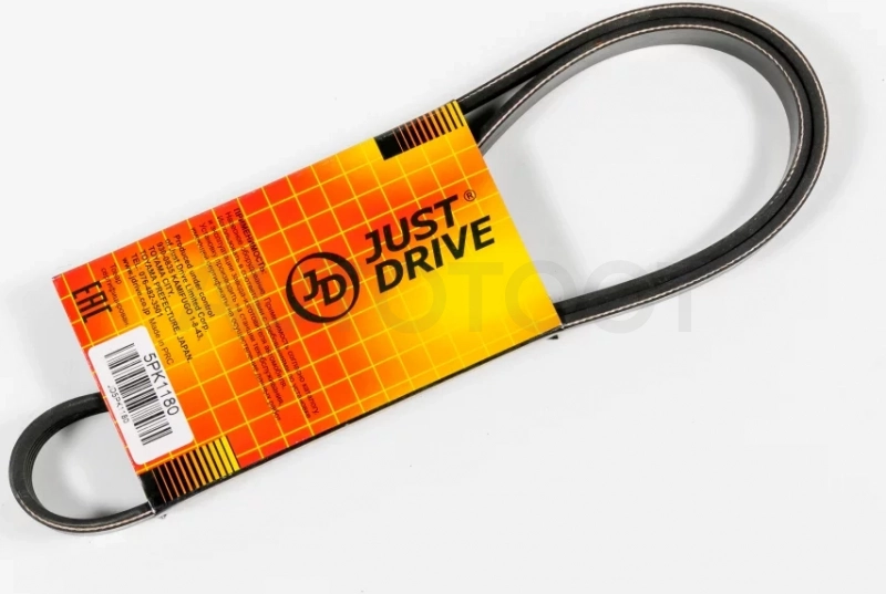 Ремень поликлиновый JD - Артикул 5PK1180 - Производитель Just Drive - Фото, Отзывы, Цены