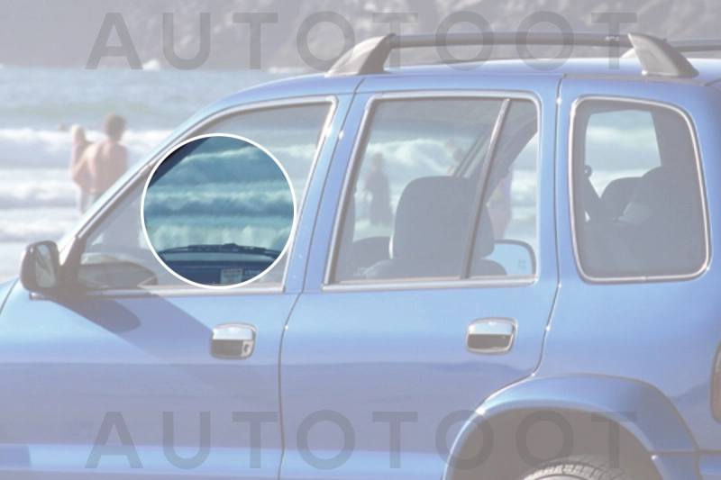 Стекло переднее левое опускное -  для KIA SPORTAGE