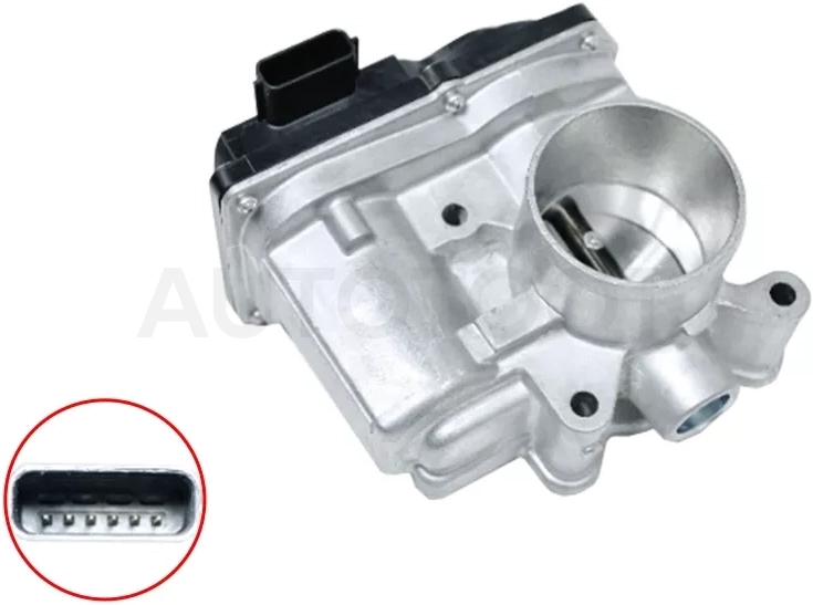 Дроссельная заслонка Renault Logan 09-22 / Sandero 14-22 / Dacia Duster 13-17 - Артикул ST3590115 - Производитель Sat - Фото, Отзывы, Цены