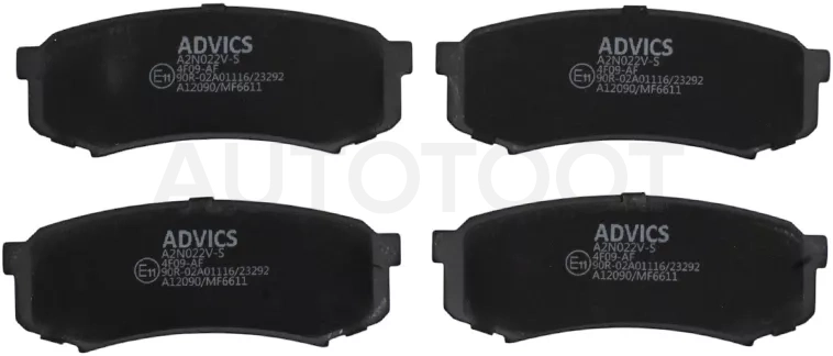 Колодки тормозные (Сзади) Lexus RX 00-03 / Mitsubishi Pajero 06-20 - Артикул A2N022V - Производитель Advics - Фото, Отзывы, Цены