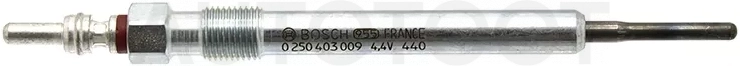Свеча накала AUDI/PORSCHE/SKODA/VW 1.6TDI/2.0TDI/2.7TDI/3.0TDI/4.2TDI/6.0TDI