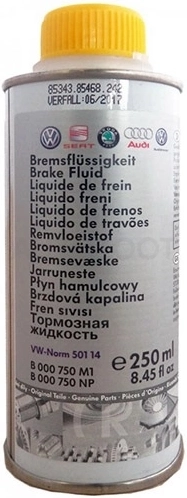Жидкость тормозная DOT-4 VAG 0.25л - Brake Fluid