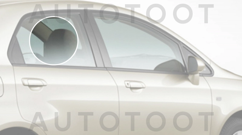Стекло заднее правое опускное -  для HONDA FIT ARIA