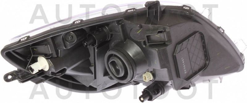 Фара левая (под корректор, белый указатель поворота) -21211L2LLDEM Depo для TOYOTA YARIS, TOYOTA VITZ