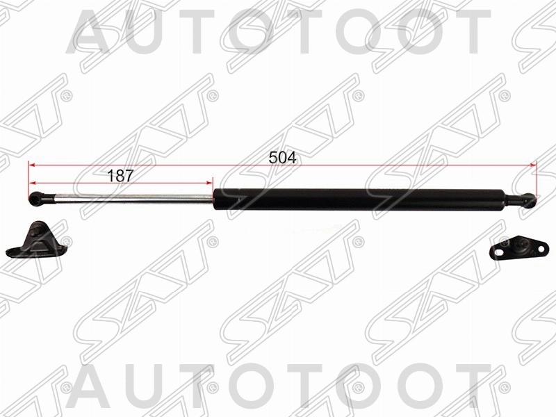 Амортизатор крышки багажника левый=правый -ST6895049225 Sat для LEXUS RX300, LEXUS RX330, LEXUS RX350, TOYOTA HARRIER