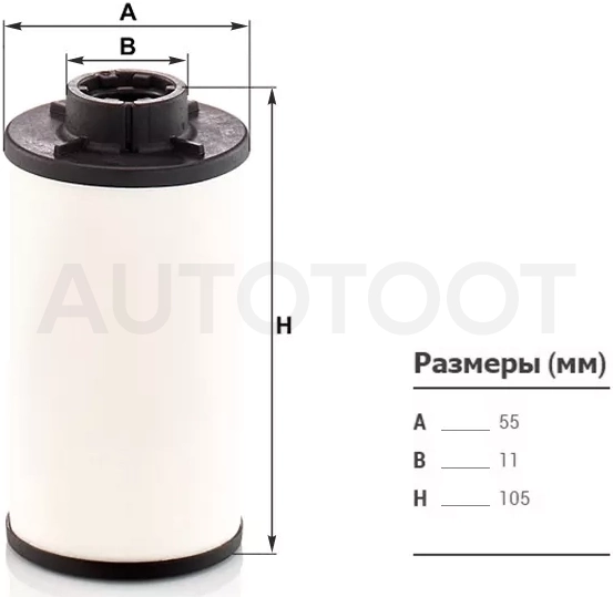 Фильтр АКПП Audi A3 03-19 / Q3 11-19