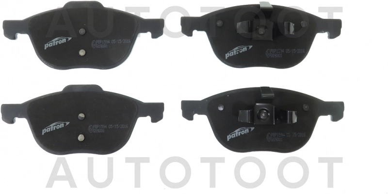 Колодки тормозные передние 1.4/1.6/1.8/2.0/2.5 -STBPYK3323ZA Sat для FORD FOCUS, FORD C-MAX, MAZDA 3 (AXELA), MAZDA 5 (PREMACY)