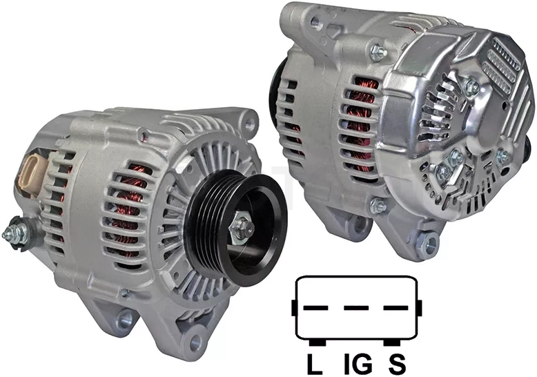 Генератор LEXUS RX300 3.0 99-03/HARRIER/HIGHLANDER 3.0 01- 1MZFE 12V 100A