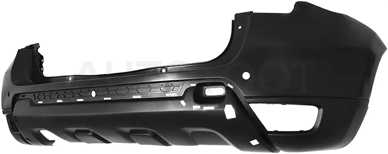 Бампер задний Renault Duster 15-21 (Под сонары(парктроники)/ под накладку) - Артикул STRND1087F0TW - Производитель Sat - Фото, Отзывы, Цены
