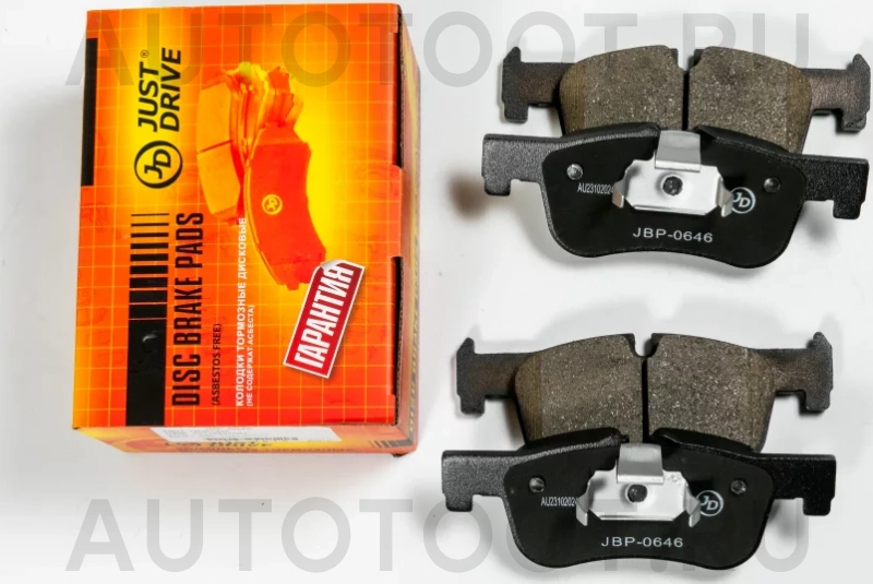 Колодки тормозные дисковые передние GDB1935 - Артикул JBP0646 - Производитель Just Drive - Фото, Отзывы, Цены