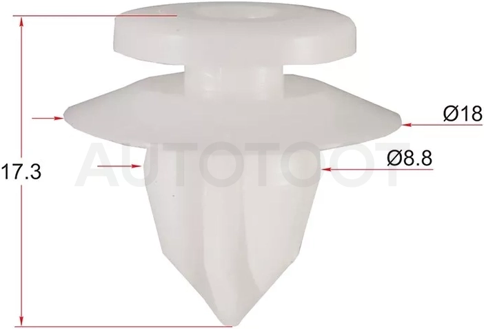 Клипса TOYOTA/LEXUS (Продажа по 10шт) - Артикул STKJ361 - Производитель Sat - Фото, Отзывы, Цены
