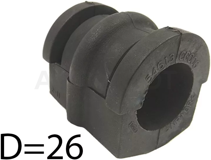 Втулка переднего стабилизатора d=26 -ST54613CG006 Sat для INFINITI FX35/45