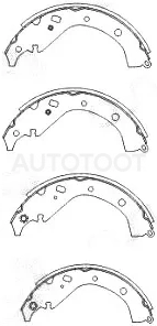 Колодки тормозные барабанные Toyota Allion (T240) 01-07 / Premio 01-07